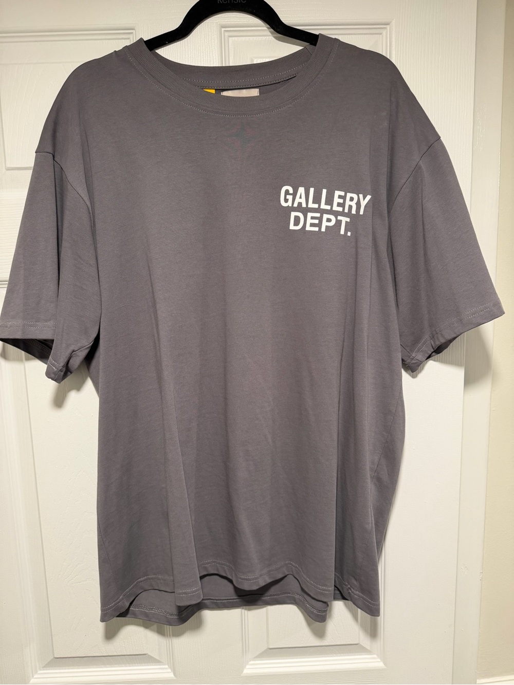 Gallery Dept Men's Gray Logo Crewneck T-Shirt